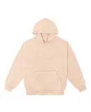 Los Angeles Apparel HF09GD L/S Heavy Fleece Hood P in Beige