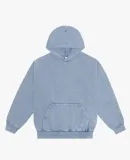 Los Angeles Apparel HF09MW L/S MW HF Hooded PO 14  in Arctic