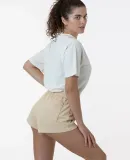 Los Angeles Apparel HF314GD Garment Dye Heavy Flee in Beige