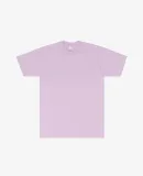 Los Angeles Apparel IMP1801FL S/S Grmnt Dye Crew N in Pink