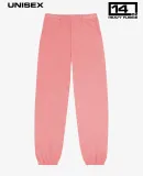 Los Angeles Apparel IMPHF04FL Heavy Fleece Sweatpa in Coral