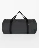 Los Angeles Apparel NT563 Nylon Weekender Bag in Charcoal/black