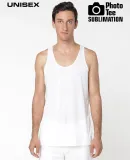 Los Angeles Apparel PT408 SUBLIMATION TANK in White