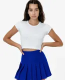 Los Angeles Apparel RGB300 Tennis Skirt in Cobalt blue