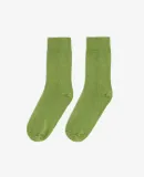 Los Angeles Apparel SMRSOCK Unisex Summer Sock in Celery green