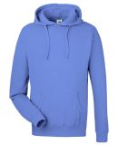 J America 8730 Pigment-Dyed Fleece Hooded Sweatshi in Regatta