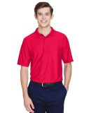 8413 UltraClub® Adult Cool & Dry Elite Tonal Stri in Red