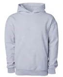 Independent Trading IND420XD Mainstreet Hooded Swe in Grey heather