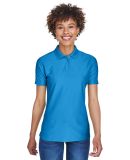 8414 UltraClub® Ladies' Cool & Dry Elite Performa in Pacific blue