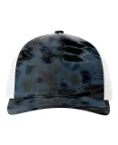 Richardson Hats 112PFP Printed Five-Panel Trucker  in Kryptek neptune/ white