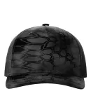 Richardson Hats 112PFP Printed Five-Panel Trucker  in Kryptek typhon/ black