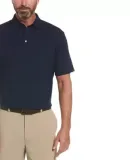 Delta Apparel PEM100   Classic Polo in Peacoat 424