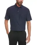Delta Apparel PEM101   SPACE DYE POLO in Crown blue 430