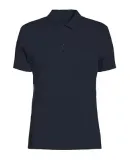 Delta Apparel PEW105   Ladies Classic Polo in Peacoat 424