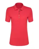 Delta Apparel PEW105   Ladies Classic Polo in Salsa 610