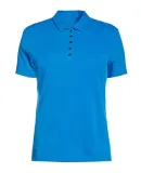 Delta Apparel PEW105   Ladies Classic Polo in Directoire blue 989