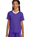 Sport Tek YST101 Sport-Tek<sup></sup> Youth Compet in Purple/wh