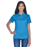 8445L UltraClub Ladies' Cool & Dry Stain-Release P in Pacific blue