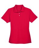8445L UltraClub Ladies' Cool & Dry Stain-Release P in Red