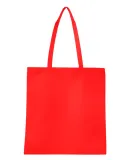 Q-Tees Q126300 Non-Woven Tote Bag in Red