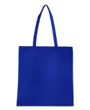 Q-Tees Q126300 Non-Woven Tote Bag in Royal