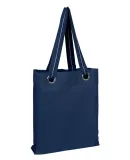 Q-Tees Q1630 Large Grommet Tote in Navy