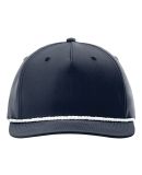 Richardson Hats 258 Braided Performance Cap in Navy/ white