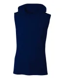 A4 Apparel NB3410 Youth Sleeveless Hooded T-Shirt in Navy