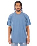 Shaka Wear Retail SHGD Garment-Dyed Crewneck T-Shi in Washed denim