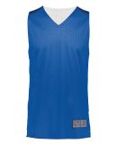 Augusta Sportswear 162 Youth Reversible 2.0 Jersey in Royal/ white