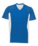Augusta Sportswear 265 Youth Reversible Flag Footb in Royal/ white