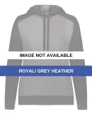 Augusta Sportswear 6867 Women's Eco Revive™ Thre Royal/ Grey Heather