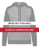 Augusta Sportswear 6867 Women's Eco Revive™ Thre Scarlet/ Carbon Heather