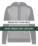 Augusta Sportswear 6867 Women's Eco Revive™ Thre Dark Green/ Grey Heather