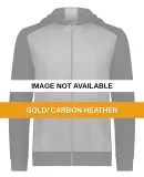 Augusta Sportswear 6900 Youth Eco Revive™ Three- Gold/ Carbon Heather