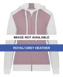 Augusta Sportswear 6901 Women's Eco Revive™ Thre Royal/ Grey Heather