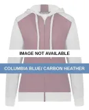 Augusta Sportswear 6901 Women's Eco Revive™ Thre Columbia Blue/ Carbon Heather