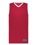 Augusta Sportswear 6886 Match-Up Basketball Jersey in Scarlet/ white