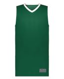 Augusta Sportswear 6887 Youth Match-Up Basketball  in Dark green/ white