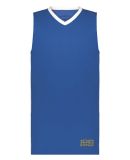 Augusta Sportswear 6887 Youth Match-Up Basketball  in Royal/ white