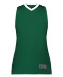 Augusta Sportswear 6888 Women's Match-Up Basketbal in Dark green/ white