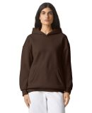 American Apparel RF498 ReFlex Fleece Hoodie in Brown