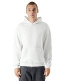 American Apparel RF498 ReFlex Fleece Hoodie in White