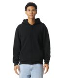 American Apparel RF497 ReFlex Fleece Full-Zip Hood in Black