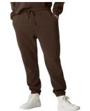 American Apparel RF491 ReFlex Fleece Sweatpants in Brown