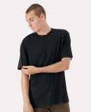 American Apparel 5389 Sueded Cloud Jersey Tee in Sueded black