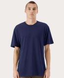 American Apparel 5389 Sueded Cloud Jersey Tee in Sueded navy