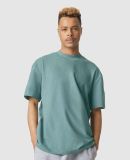 American Apparel 1PQ Pique Mockneck Tee in Arctic