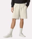 American Apparel 2PQ Pique Unisex Gym Shorts in Bone