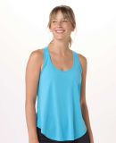 Boxercraft BW2505 Women's Twistback Tank Top in Pacific blue